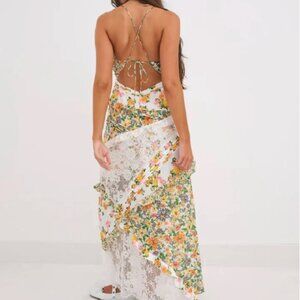 Sexy Floral Maxi Dress